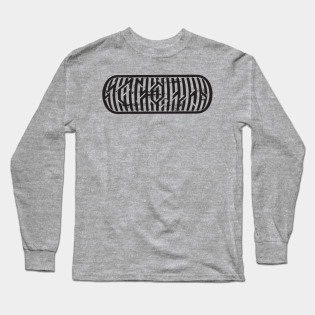 Skateboarding Long Sleeve T-Shirt by Stellart